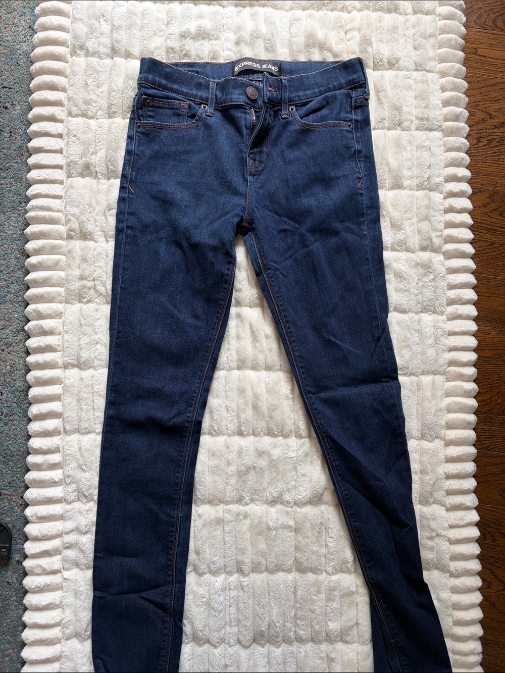 Express Women’s Navy Skinny Jeans